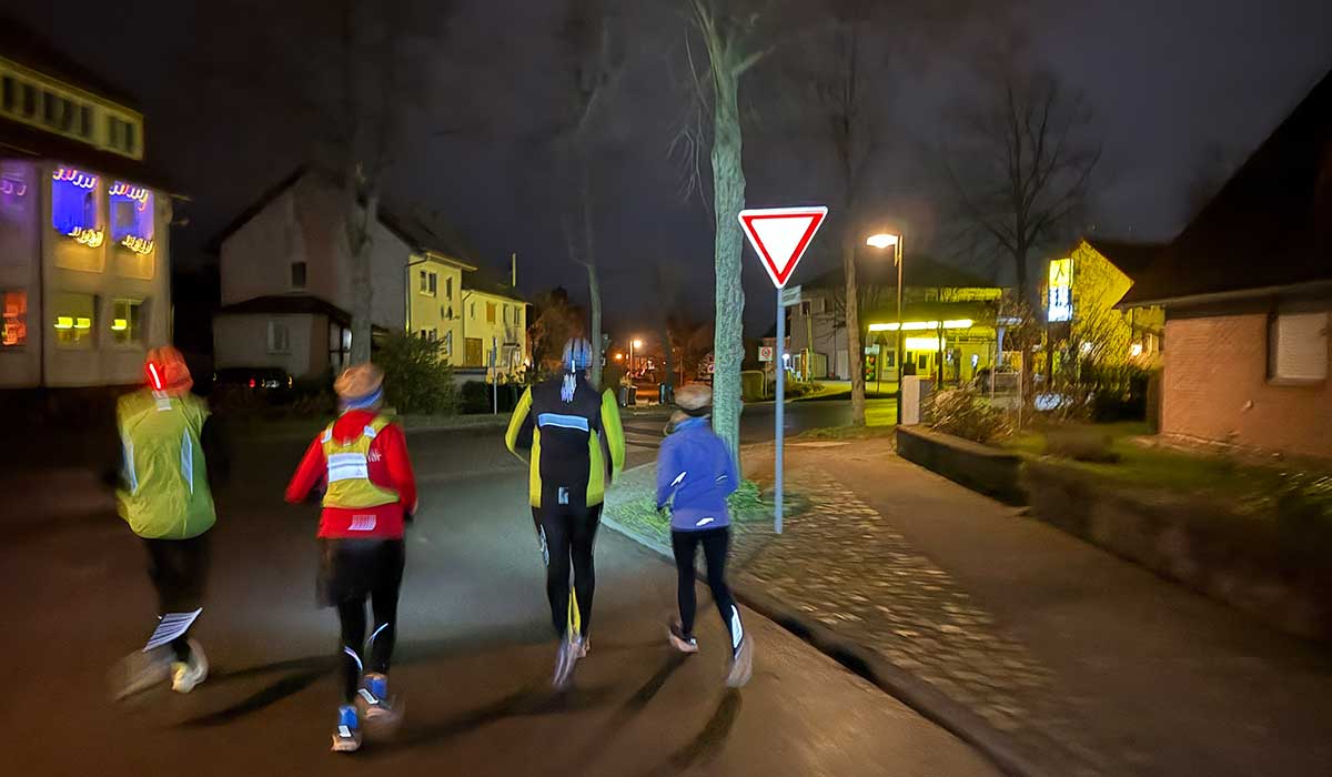 Laufgruppe 08. Januar 2025