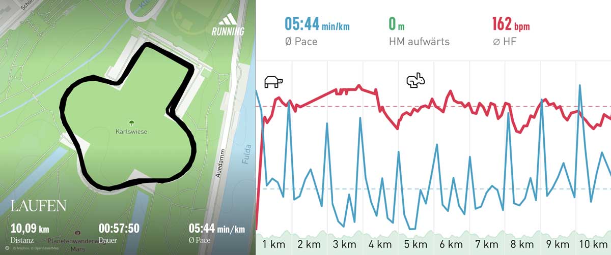 PSV Charity Run Course