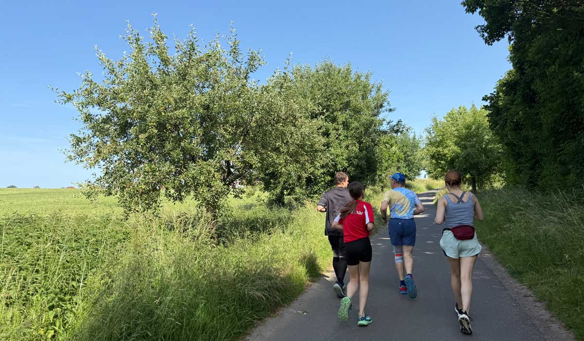 Running group 14 June 2025
