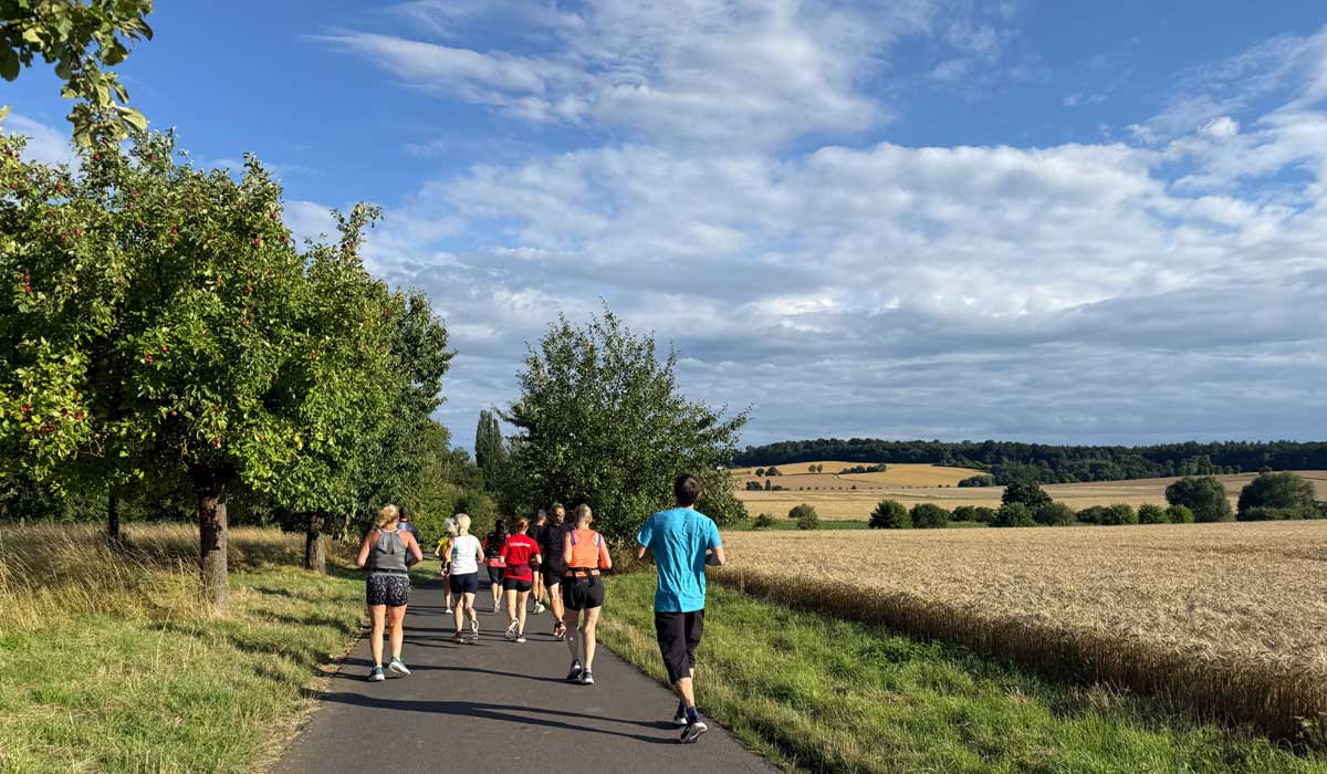 Running group 23 July 2025