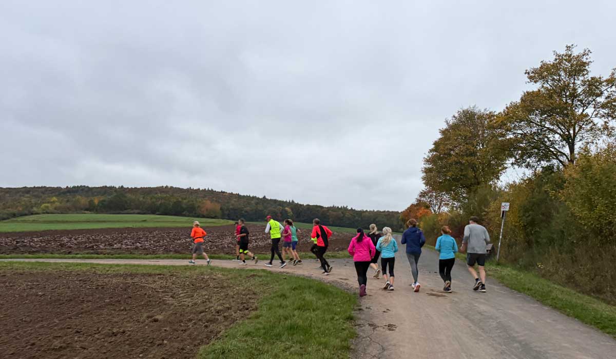 Running group 15 October 2025