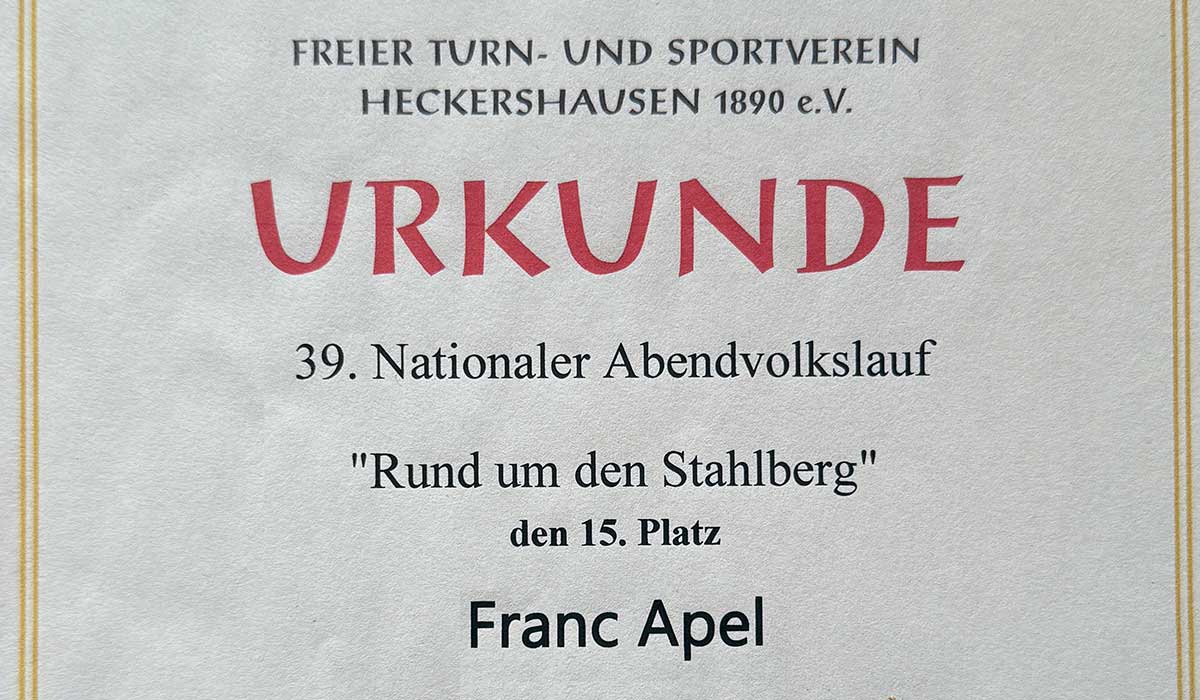 Rund um den Stahlberg 2018